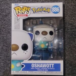 Funko Pop! Oshawott Blue and White Vinyl Figure